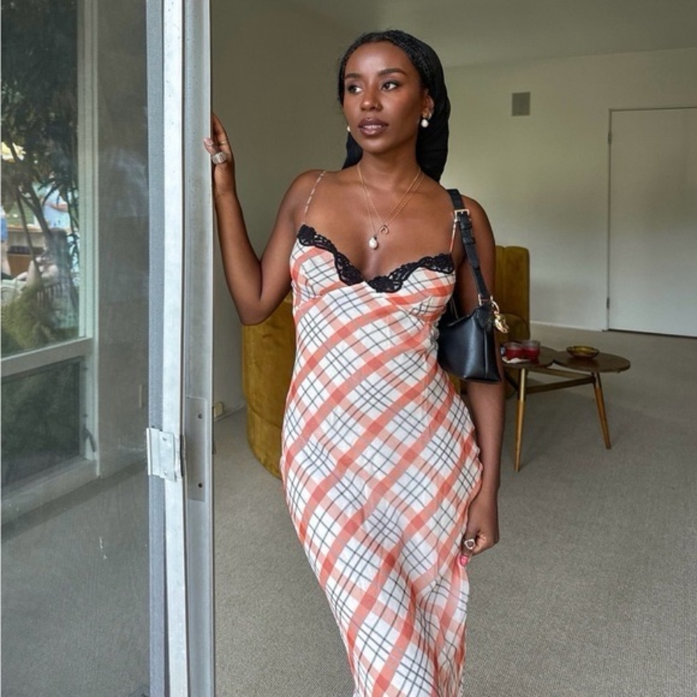 Realisation Par Karlie Dress in Summer Check XS